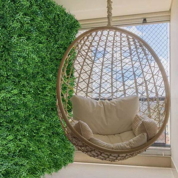 14 Painéis Com Folhagens Artificiais Mistas 60x40 Resistência