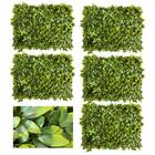 14 Painéis Para Parede Verde Com Plantas Premium 60x40cm Chef