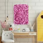 14 Placas Decorativas com Flores Artificiais 60x40cm Fundo Ar