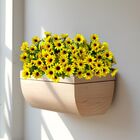 15 Buquês De Flor De Girassol Artificial Mini Planta Para Dec