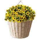 15 Buquês De Flor De Girassol Artificial Mini Planta Para Dec