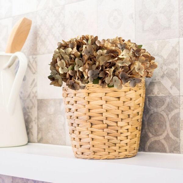 15 Buquês De Mini Hortênsias Artificiais Para Uso Interno Dec