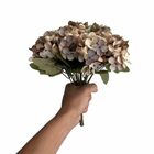 15 Buquês De Mini Hortênsias Artificiais Para Uso Interno Dec