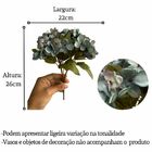 15 Buquês De Mini Hortênsias Artificiais Para Uso Interno Dec