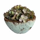 15 Buquês De Mini Hortênsias Artificiais Para Uso Interno Dec