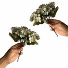 15 Buquês De Mini Hortênsias Artificiais Para Uso Interno Dec