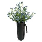 15 Flores De Mosquitinho Azul Artificial Para Arranjos, Vasos