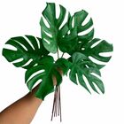 15 Hastes Artificiais - Folhagem Costela De Adão Decorativa P