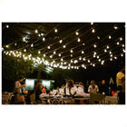 15 Metros Varal De Luzes Festão Cordão Soquete E27 Bivolt