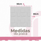 15 Placas Pvc 3d Revestimento De Parede Decorativa Mini Cadre