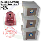15 Saco Descartável Para Aspirador De Pó Arno Zelio