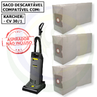 15 Saco Descartável Para Aspirador De Pó Vertical Karcher Cv
