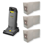 15 Saco Descartável Para Aspirador De Pó Vertical Karcher Cv