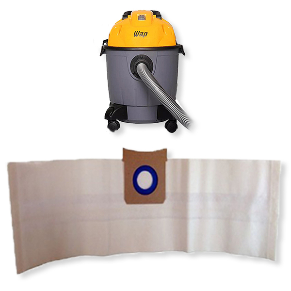 15 Saco Descartável Para Aspirador De Pó Wap Expert