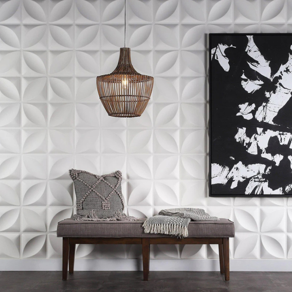 16 Placas Revestimento 3d Clover Para Parede (4m²) Premierdec