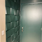 16 Placas Revestimento 3d Plástico 0,5mm Decorativas Cubos