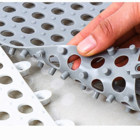 16 Tapete Flexível Antiderrapante 30x30 Box Banheiro Piscina