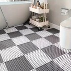 16 Tapete Flexível Antiderrapante 30x30 Box Banheiro Piscina