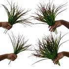 18 Buquês De Capim Artificial 39cm Plantas Para Complemento D