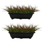 18 Buquês De Capim Artificial 39cm Plantas Para Complemento D