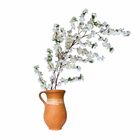 18 Cerejeira Branca Artificial Com Flores Delicadas Enfeite D