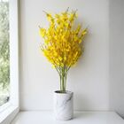 18 Galhos Chuva De Ouro Amarela Artificial Decoração Sofistic