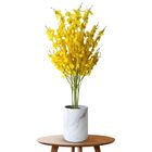 18 Galhos Chuva De Ouro Amarela Artificial Decoração Sofistic