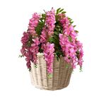 18 Galhos De Flor Artificial Completos Com Folhagem Detalhada