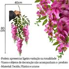 18 Galhos De Flor Artificial Completos Com Folhagem Detalhada