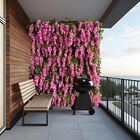 18 Galhos De Flor Artificial Completos Com Folhagem Detalhada