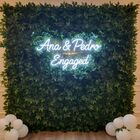 18 Hastes De Folhas Fícus Artificiais Para Decorações De Pain