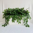 18 Hastes De Folhas Fícus Artificiais Para Decorações De Pain