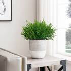 18 Mini Buquês Artificiais De Eucalipto - Folhagem De Alta Qu