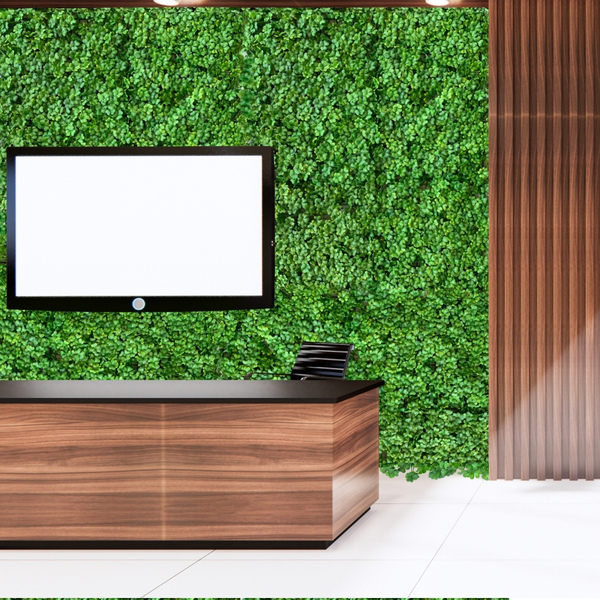 18 Painéis 60x40cm Para Jardim Vertical Artificial Extremamen