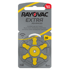 18 Pilhas Baterias 10 Rayovac Pr70 Aparelho Auditivo