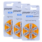 18 Pilhas P13 Power One Baterias Pr48 Aparelho Auditivo