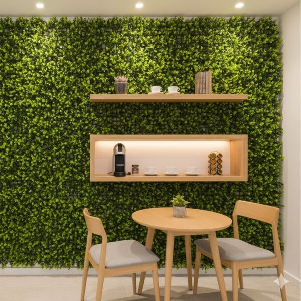 19 Jardins Verticais Com Plantas Artificiais Placas De 60x40