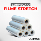 1 Bobina Filme Stretch 3kg  50cm X 25 Micras