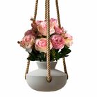 1 Buquê De Rosas E Folhas Artificiais Realista Flor Para Deco