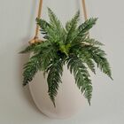 1 Buquê De Samambaia Verde Artificial Realista Decora Seu Amb