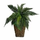 1 Buquê De Samambaia Verde Artificial Realista Decora Seu Amb