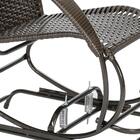 1 Cadeira Balanço Pedra Ferro Com Mola Texas Fibra Sintetica