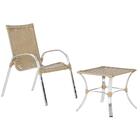 1 Cadeira Colombia 1 Mesa Baixa Colombia Para Área Externa, E