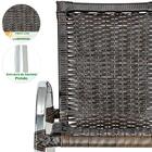 1 Cadeira Colombia Aluminio Pedra Ferro Área Jardim Varanda F