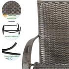 1 Cadeira De Balanço Nevada Fibra Sintetica Pedra Ferro Varan