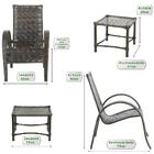 1 Cadeira Napoli E 1 Mesa De Centro Pedra Ferro Fibra Sinteti