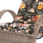 1 Cadeira P/ Jardim Lazer Edicula Varanda Descanso Fibra E Tr