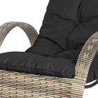 1 Cadeira P/ Jardim Lazer Edicula Varanda Descanso Fibra E Tr