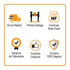 1 Caminho Trilho Mesa Impermeável Pvc Nápoli Cinza 42x210