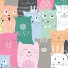 1 Caneca Feminina Gatos De Óculos Coruja Xícara De Café Top